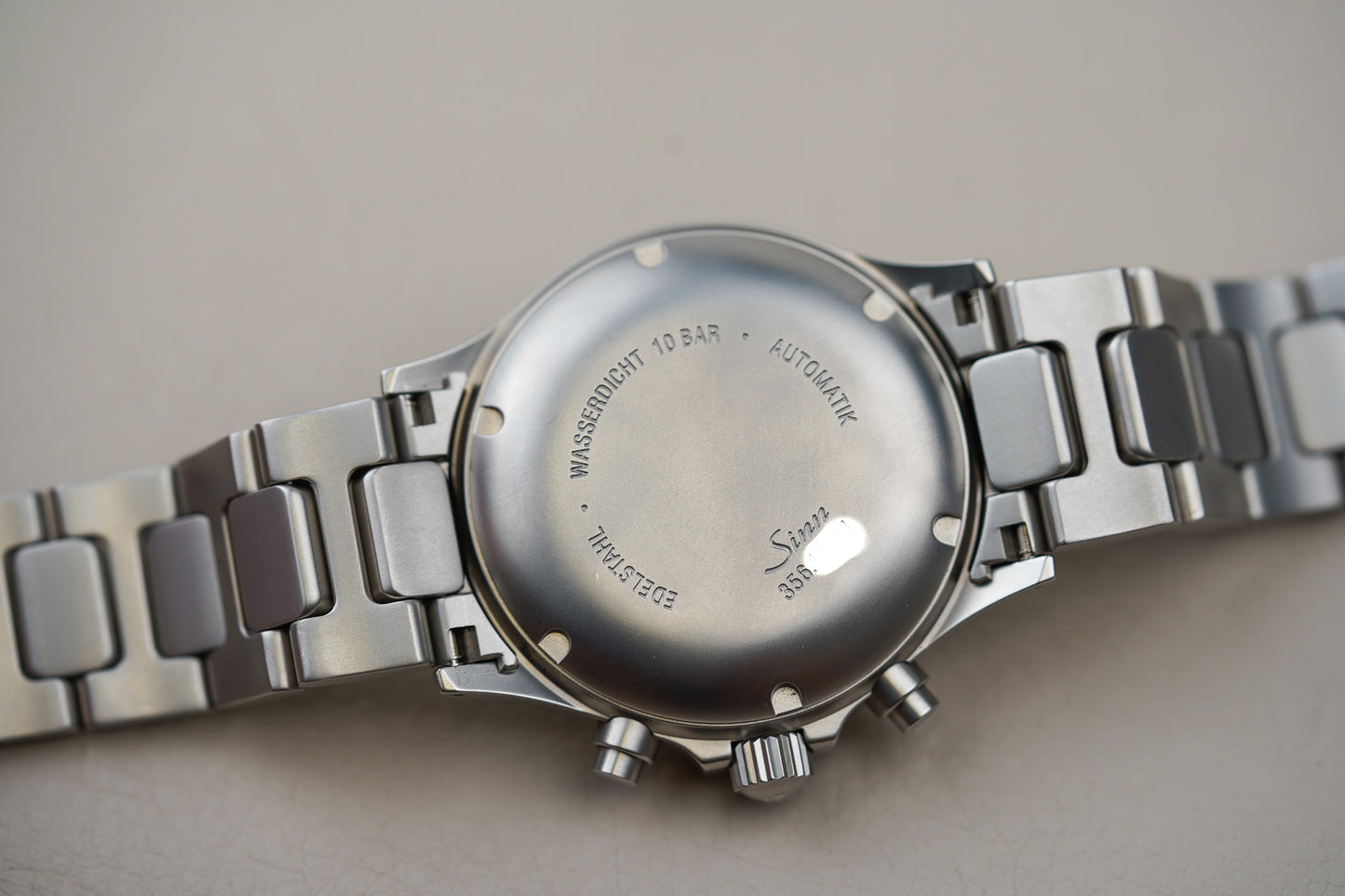 Sinn 356 Flieger Acrylic H Link Bracelet