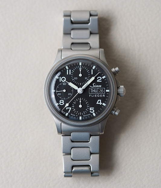 Sinn 356 Flieger Acrylic H Link Bracelet