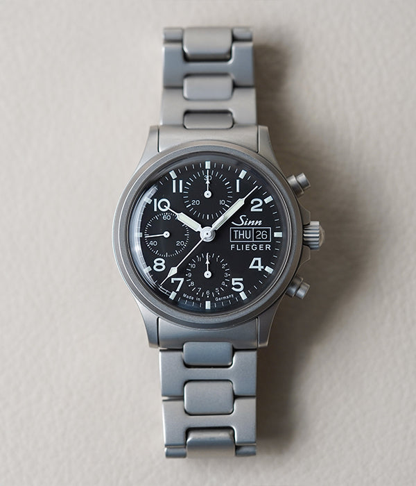 Sinn 356 Flieger Acrylic H Link Bracelet