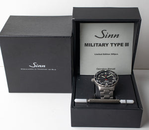 Sinn Military Type III Japan Limited Edition