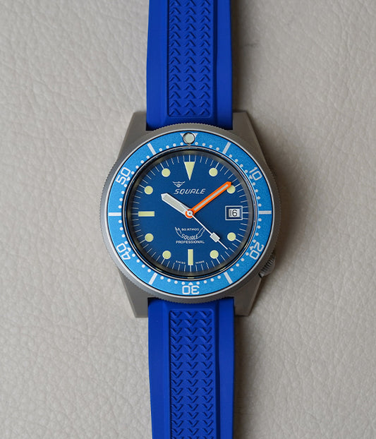 Squale 1521 Blue Blasted