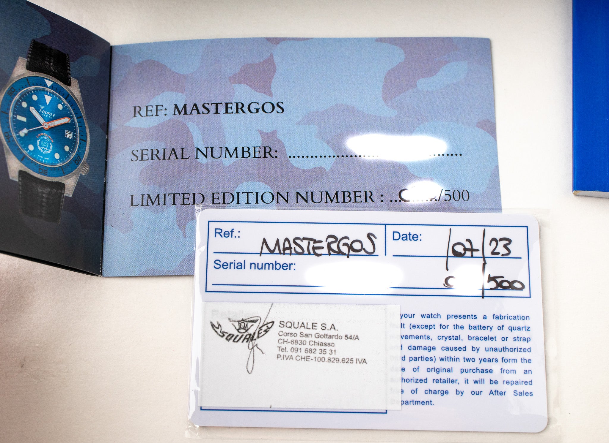 Squale Master X Palombari Del Comsubin 1200 Mastergos
