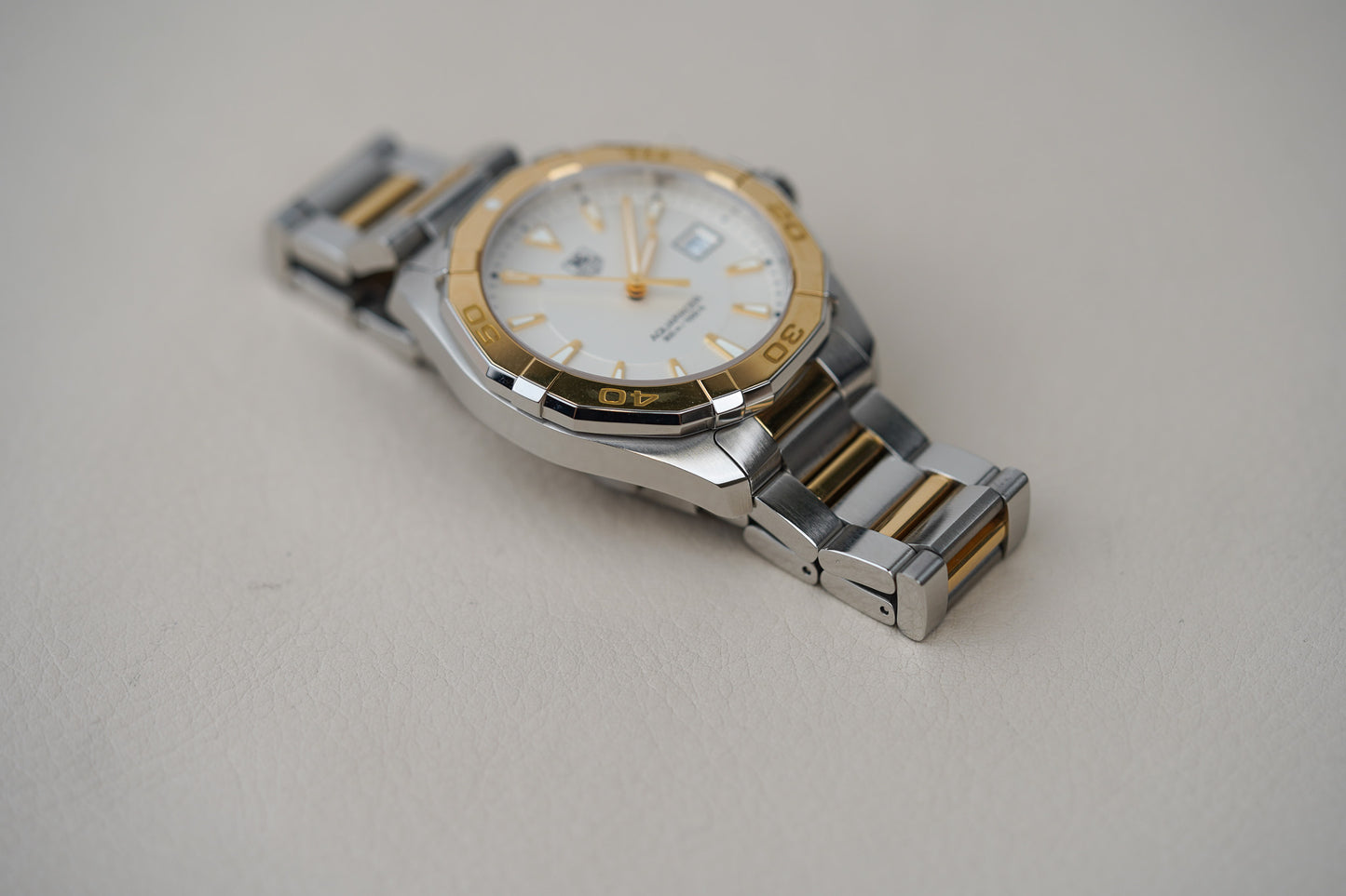 Tag Heuer Aquaracer Two-Tone Quartz 41mm WAY1151.BD0912