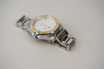 Tag Heuer Aquaracer Two-Tone Quartz 41mm WAY1151.BD0912