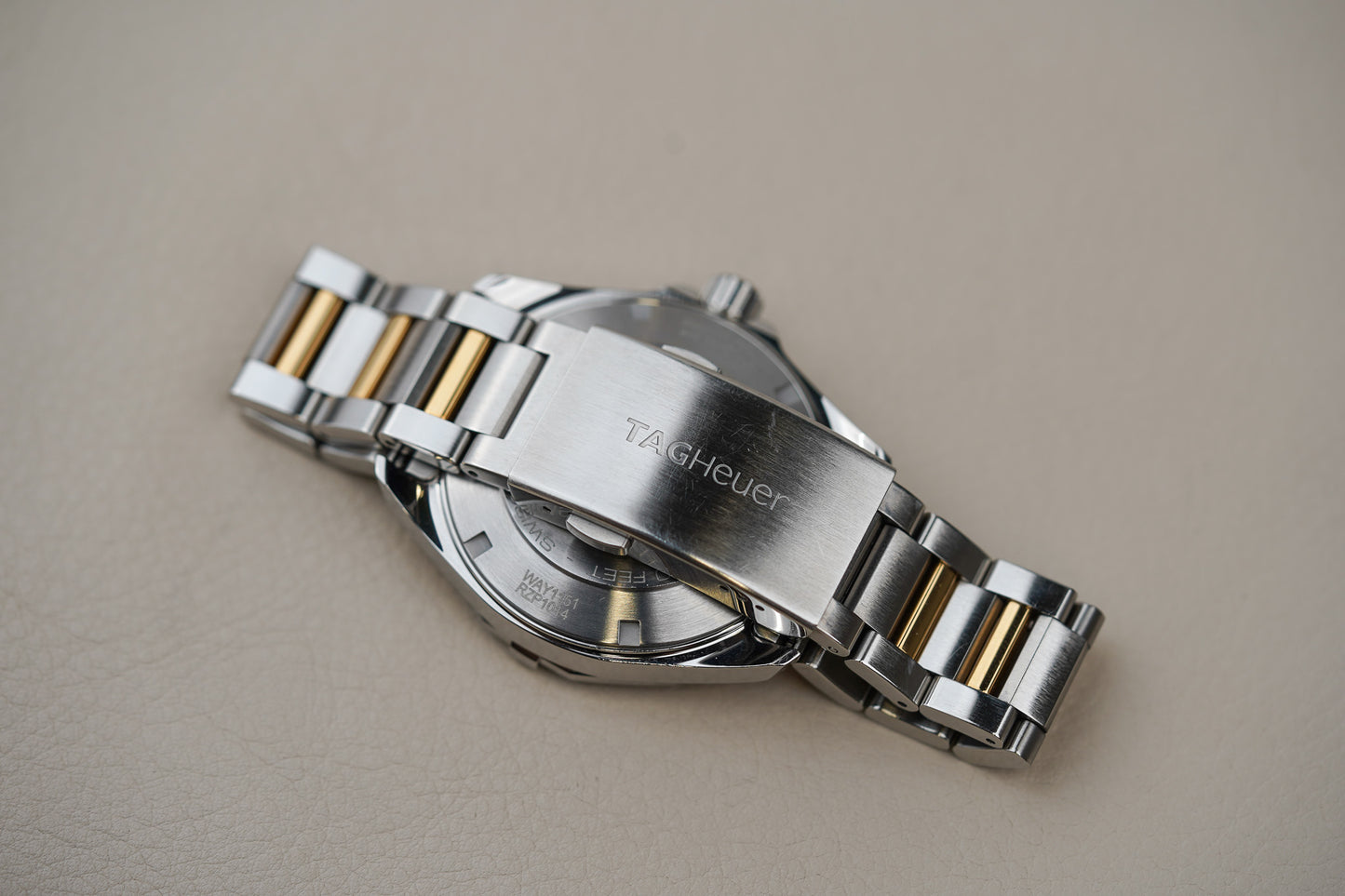 Tag Heuer Aquaracer Two-Tone Quartz 41mm WAY1151.BD0912