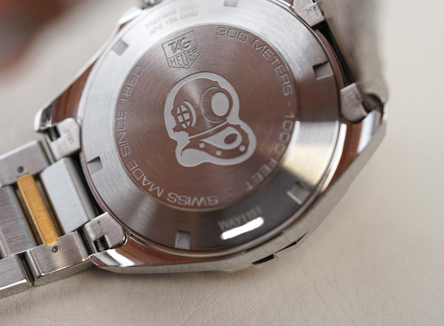 Tag Heuer Aquaracer Two-Tone Quartz 41mm WAY1151.BD0912