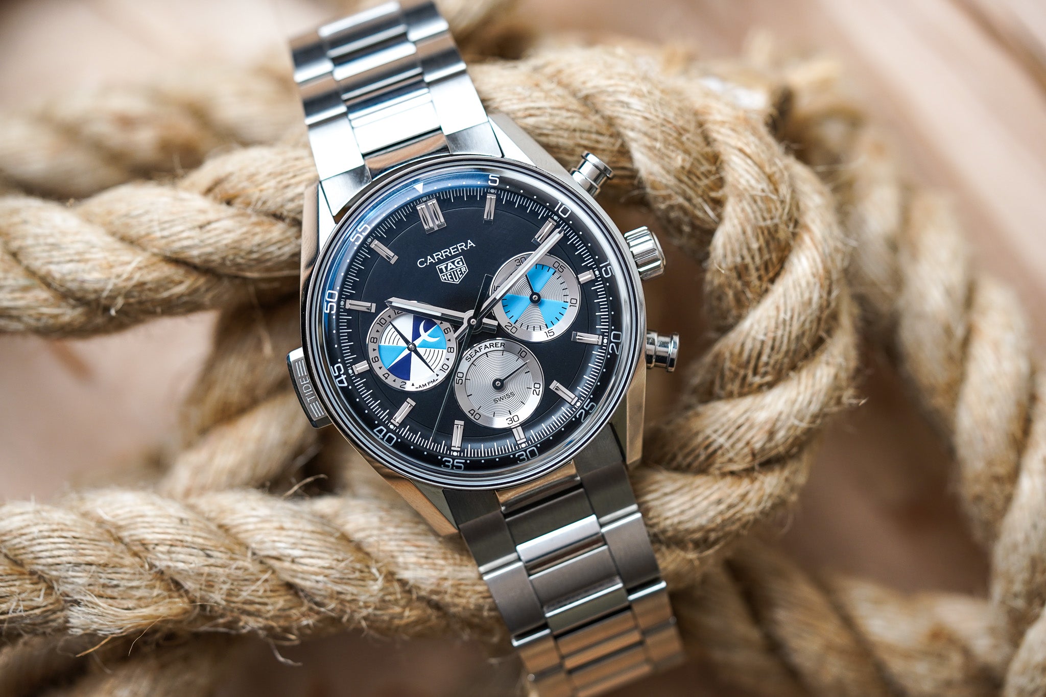 Tag Heuer Carrera Chronograph Seafarer X Hodinkee CBS2014.FT6293
