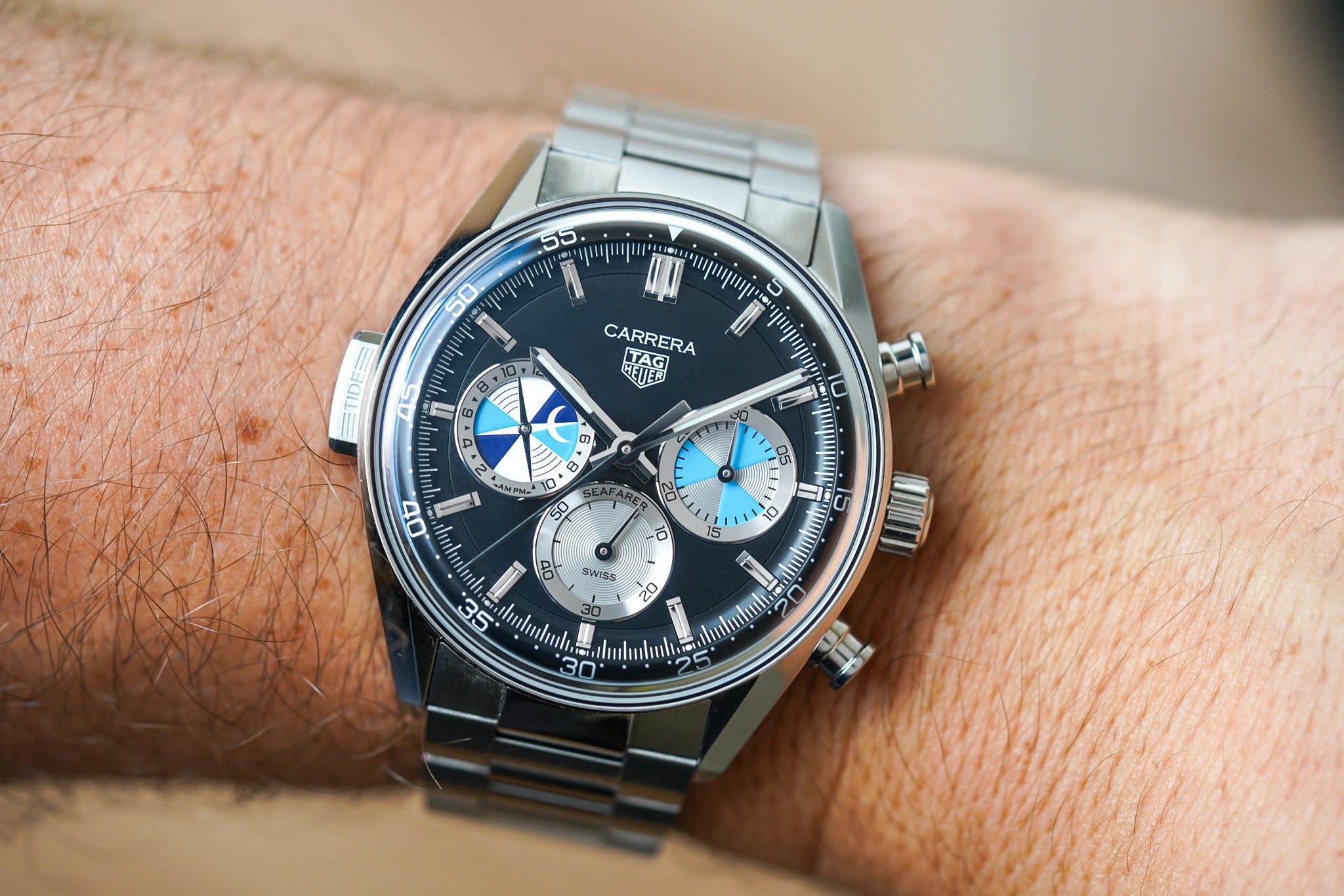 Tag Heuer Carrera Chronograph Seafarer X Hodinkee CBS2014.FT6293