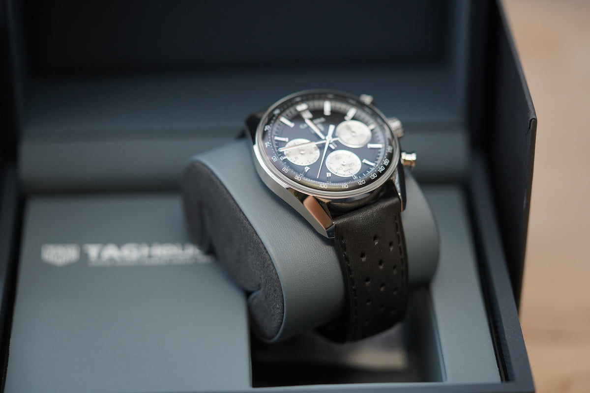 Tag Heuer Carrera Chronograph 'Panda Glassbox' 39mm CBS2210.FC6534