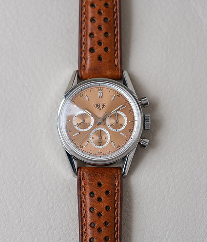 Tag Heuer Carrera Re-Edition Copper Dial Chronograph CS3112