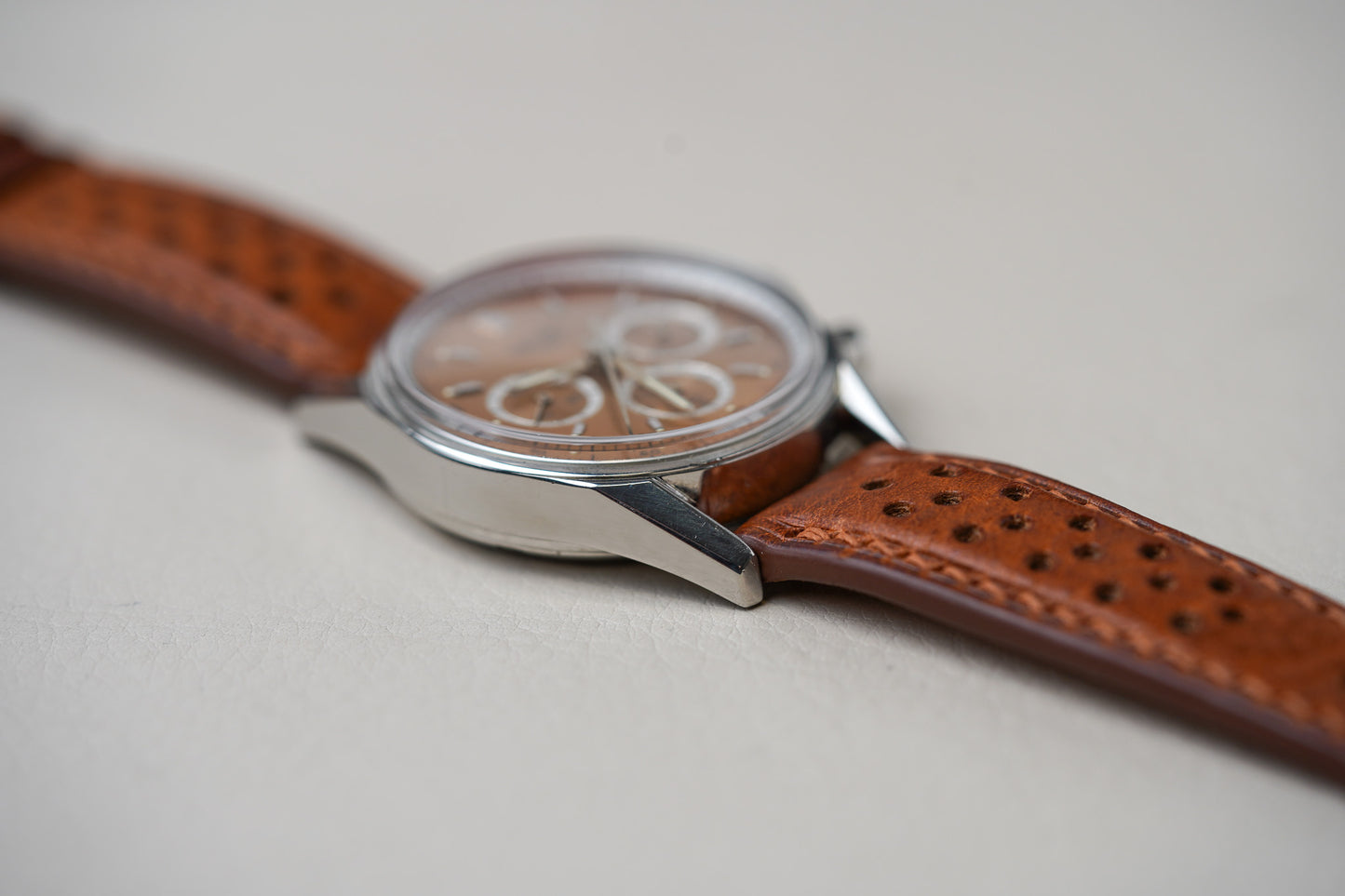 Tag Heuer Carrera Re-Edition Copper Dial Chronograph CS3112