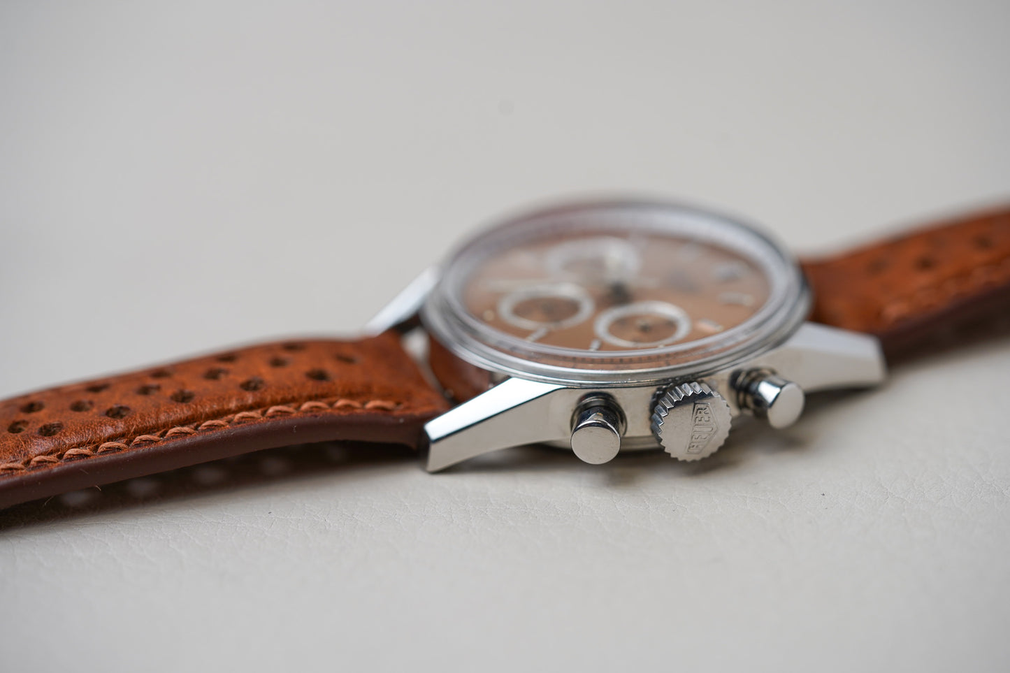 Tag Heuer Carrera Re-Edition Copper Dial Chronograph CS3112