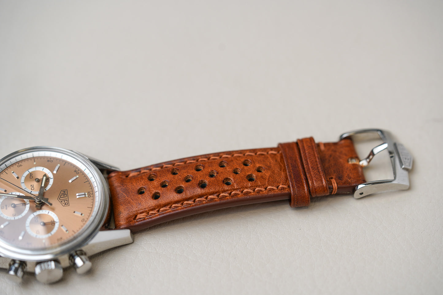 Tag Heuer Carrera Re-Edition Copper Dial Chronograph CS3112