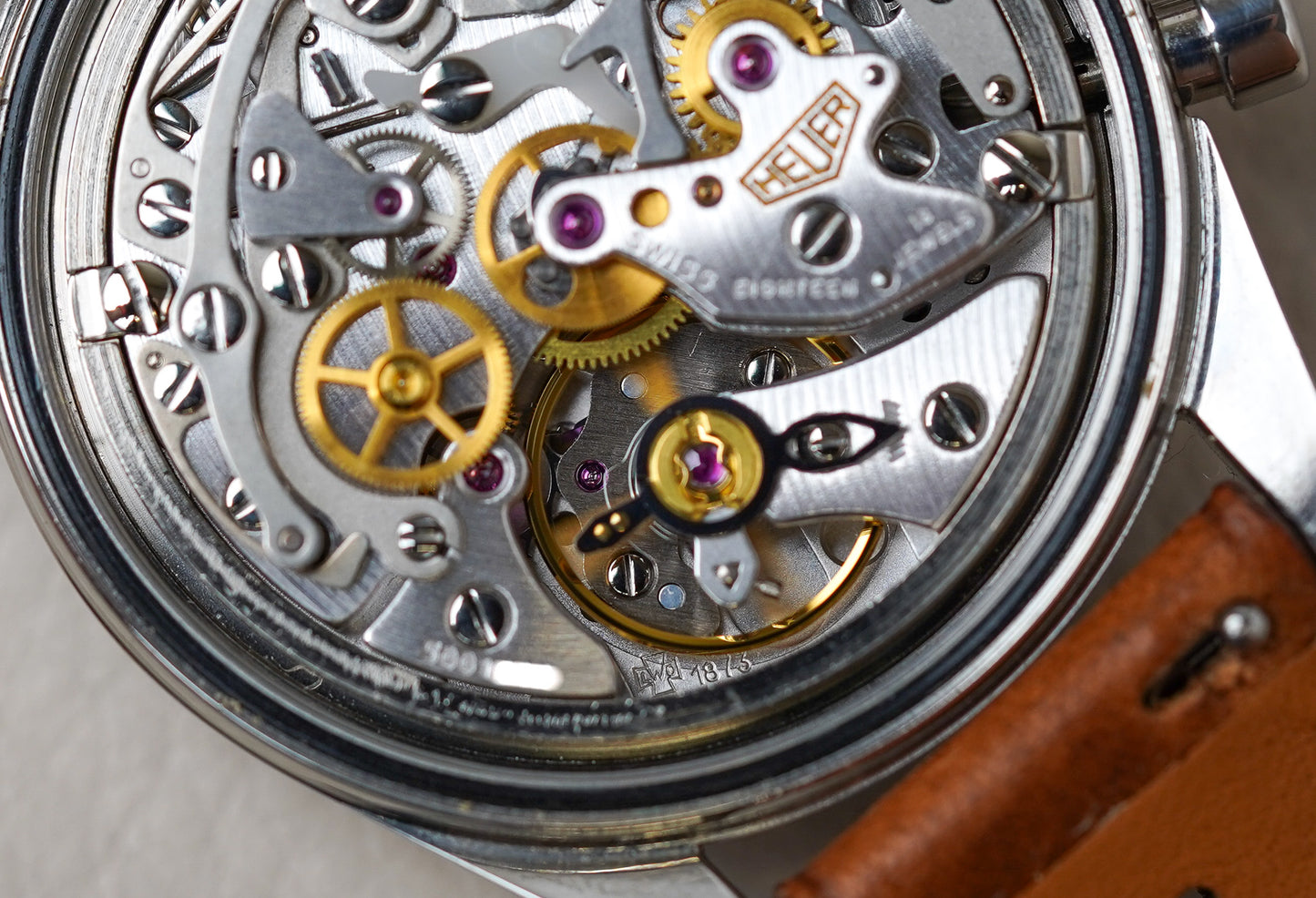 Tag Heuer Carrera Re-Edition Copper Dial Chronograph CS3112