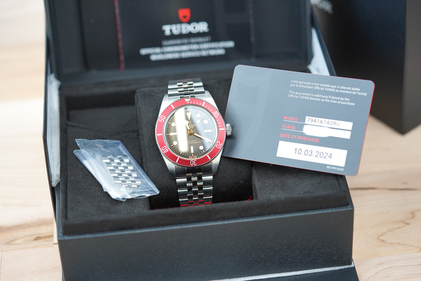 Tudor Black Bay 41 Red 7941A1A0RU