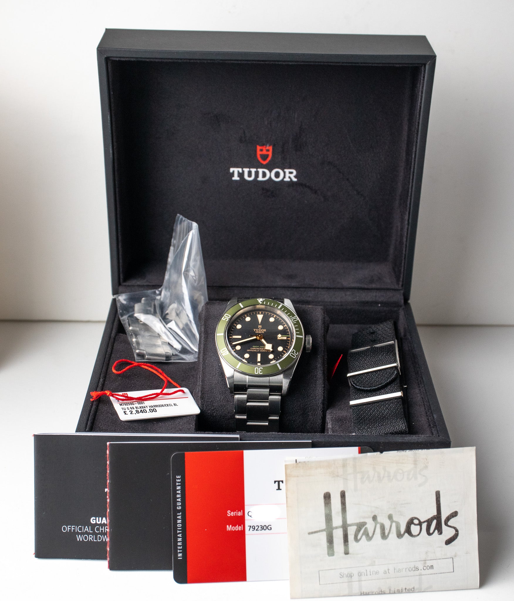 Tudor Black Bay 79230G Harrods Belmont Watches