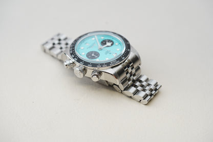 Tudor Black Bay Chrono 79360N Turquoise Dial 'Blue Flamingo'