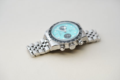 Tudor Black Bay Chrono 79360N Turquoise Dial 'Blue Flamingo'
