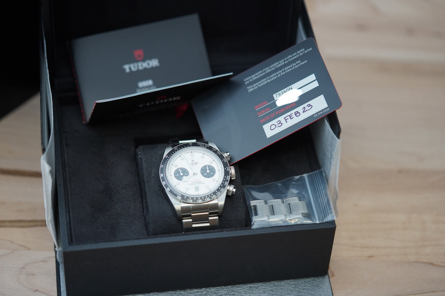 Tudor Black Bay Chrono 79360N White Dial