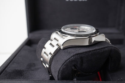 Tudor Black Bay Chrono reference 79360N top left side of case and lug 