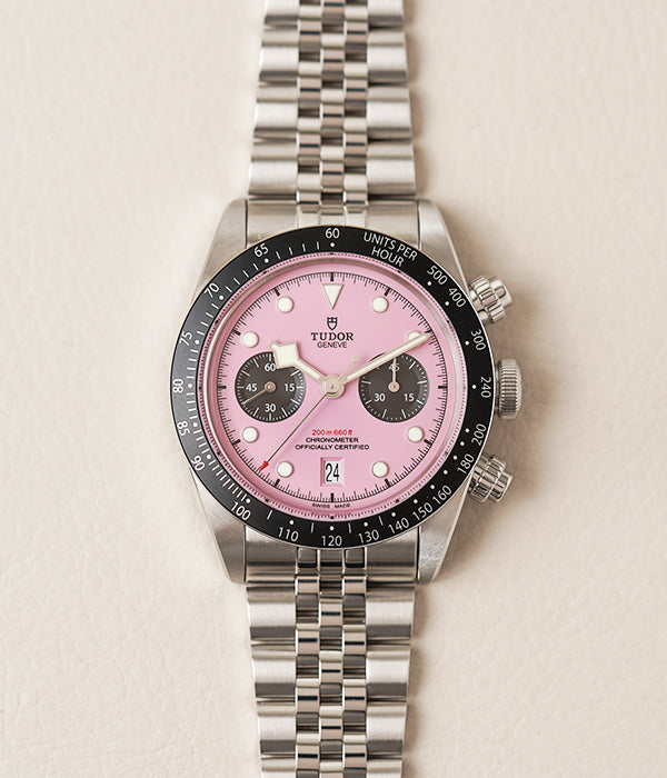 Tudor Black Bay Chrono 79360 Pink Dial