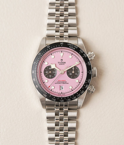 Tudor Black Bay Chrono 79360 Pink Dial