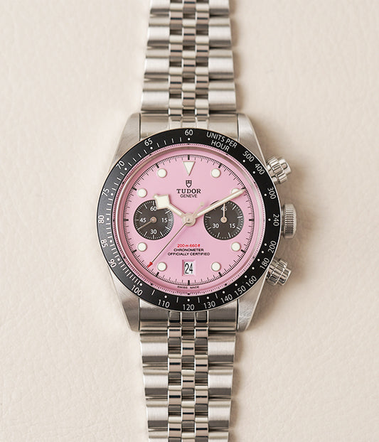 Tudor Black Bay Chrono 79360 Pink Dial
