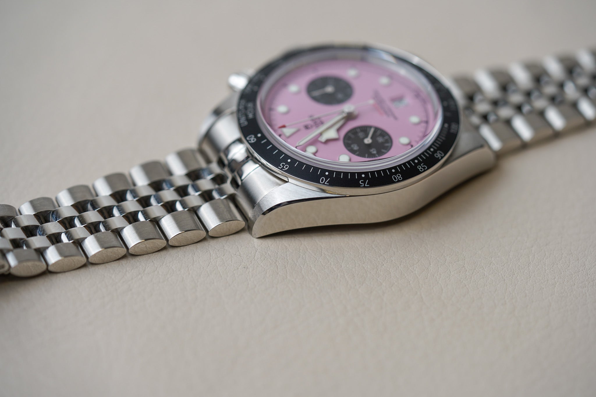 Tudor Black Bay Chrono 79360 Pink Dial