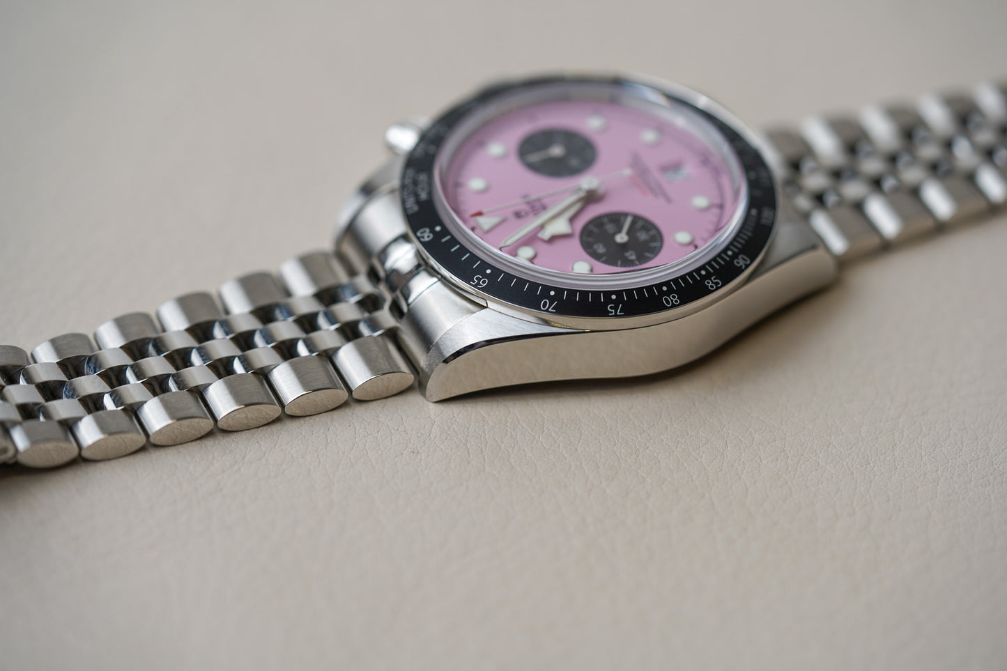 Tudor Black Bay Chrono 79360 Pink Dial