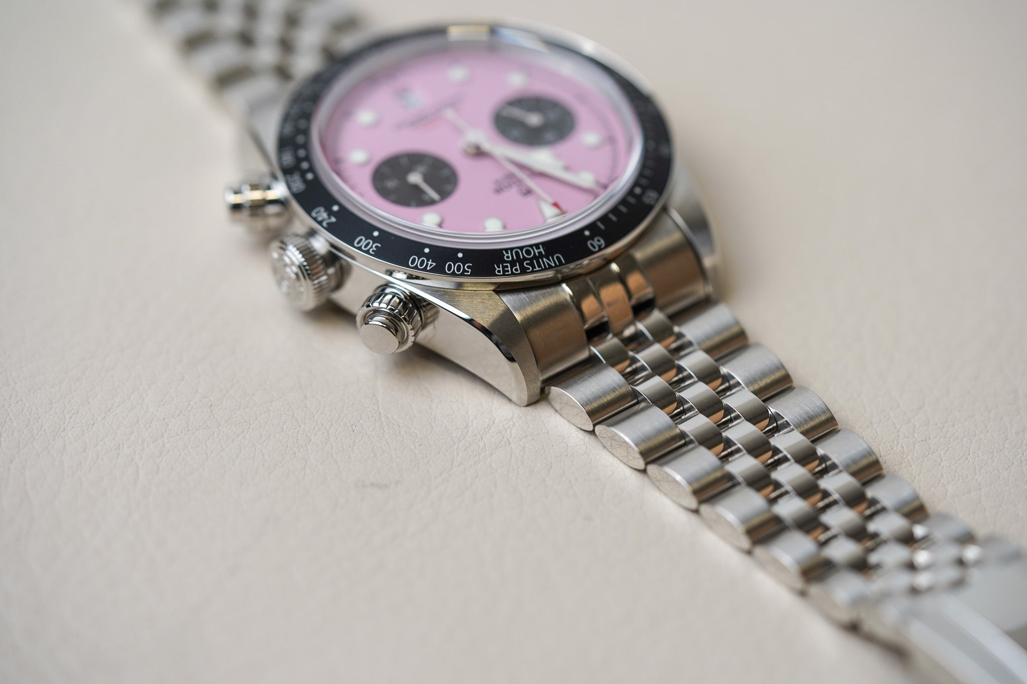 Tudor Black Bay Chrono 79360 Pink Dial
