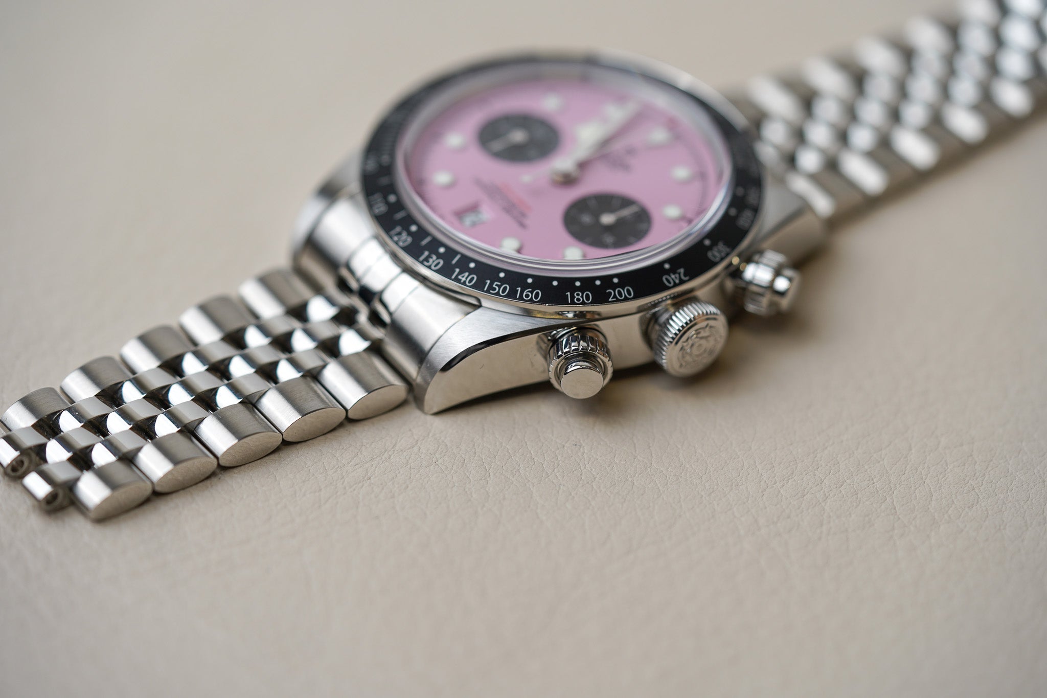 Tudor Black Bay Chrono 79360 Pink Dial