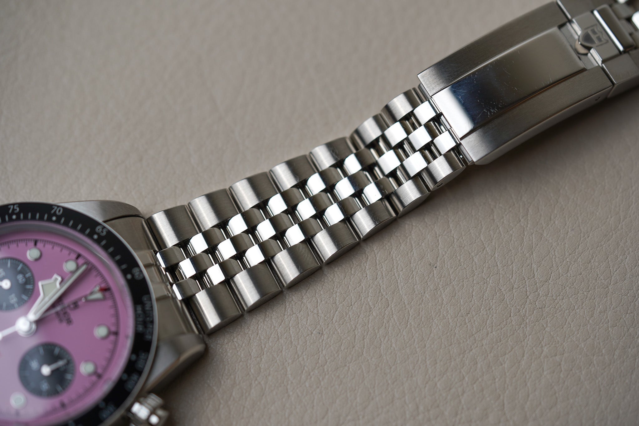 Tudor Black Bay Chrono 79360 Pink Dial