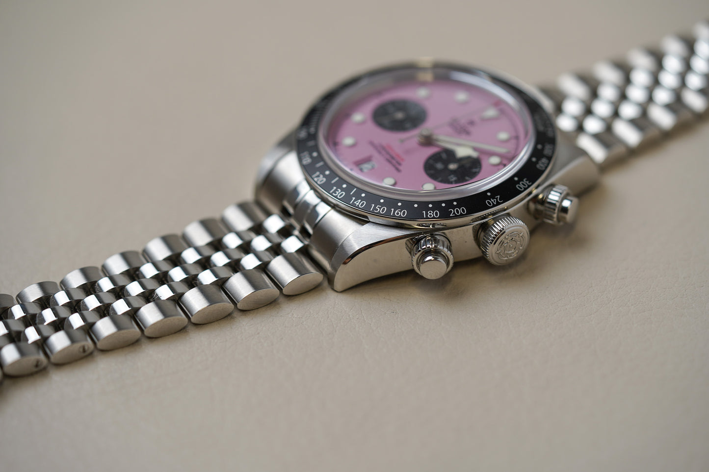 Tudor Black Bay Chrono 79360 Pink Dial