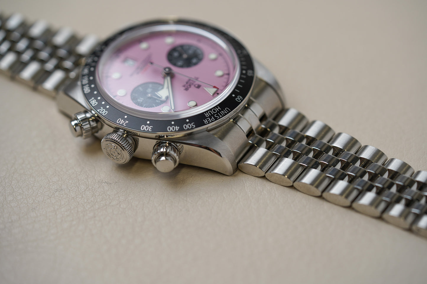 Tudor Black Bay Chrono 79360 Pink Dial