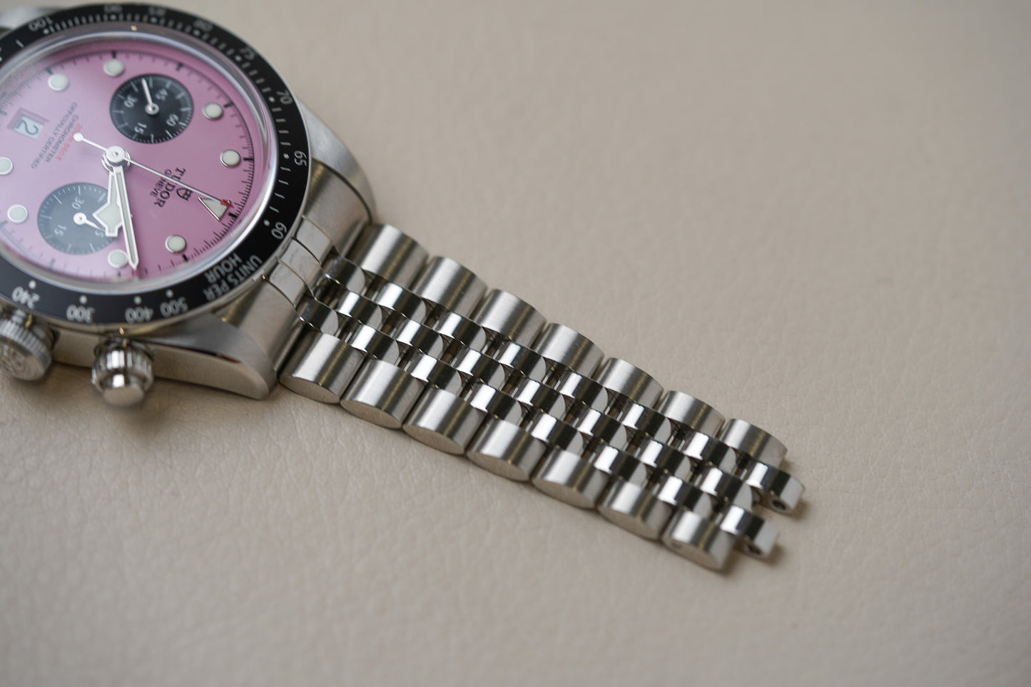 Tudor Black Bay Chrono 79360 Pink Dial