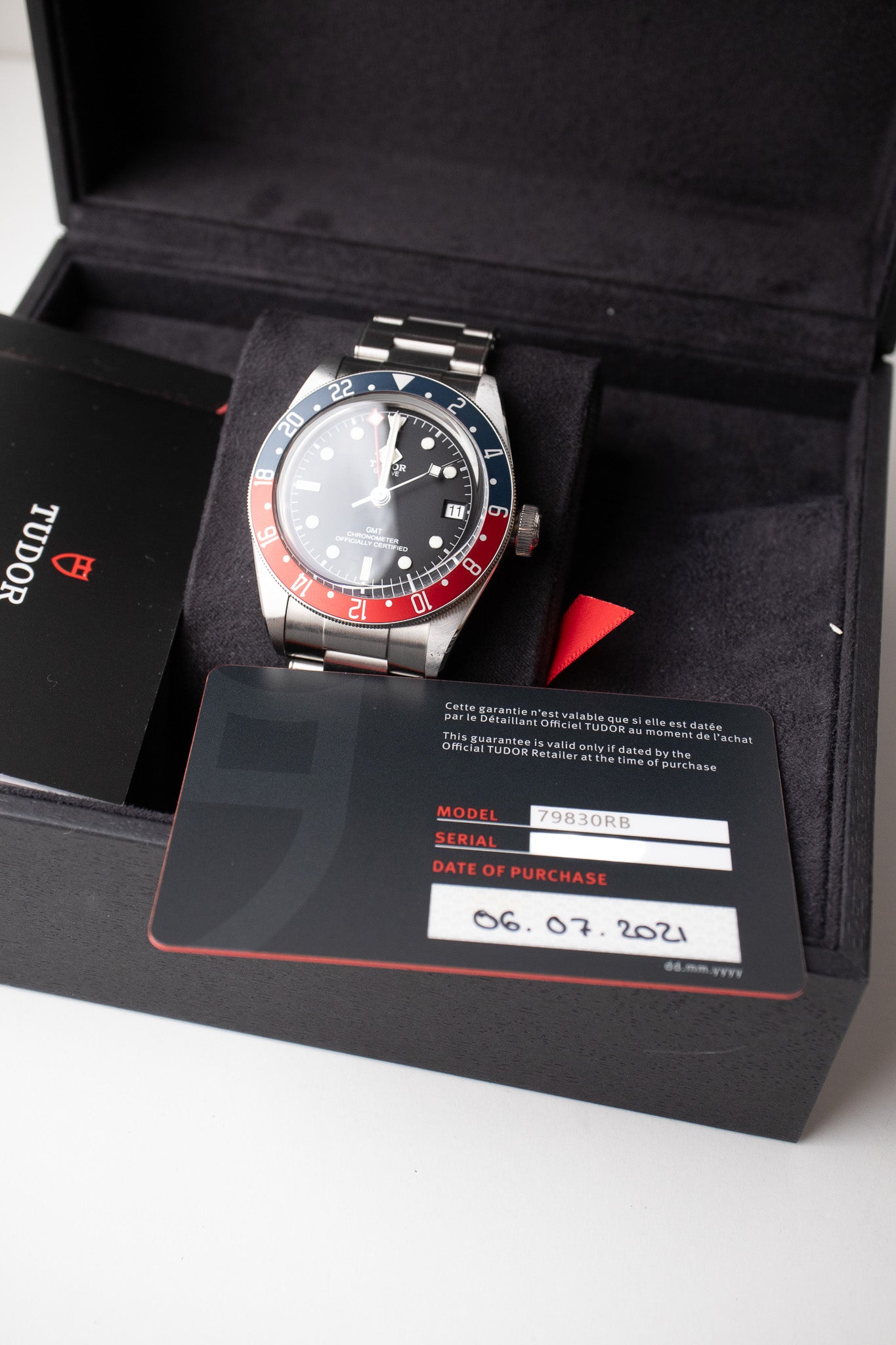 Tudor Black Bay GMT Pepsi 79830RB