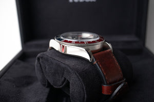 Tudor Black Bay GMT Pepsi reference 79830RB bottom left side of case and lug