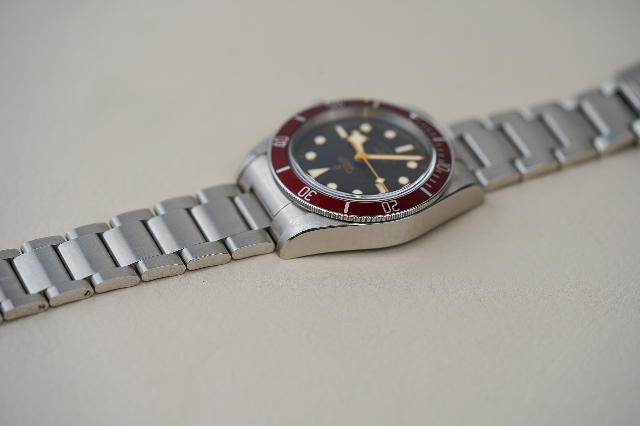 Tudor Black Bay Red 'Smiley' 79220R – Belmont Watches