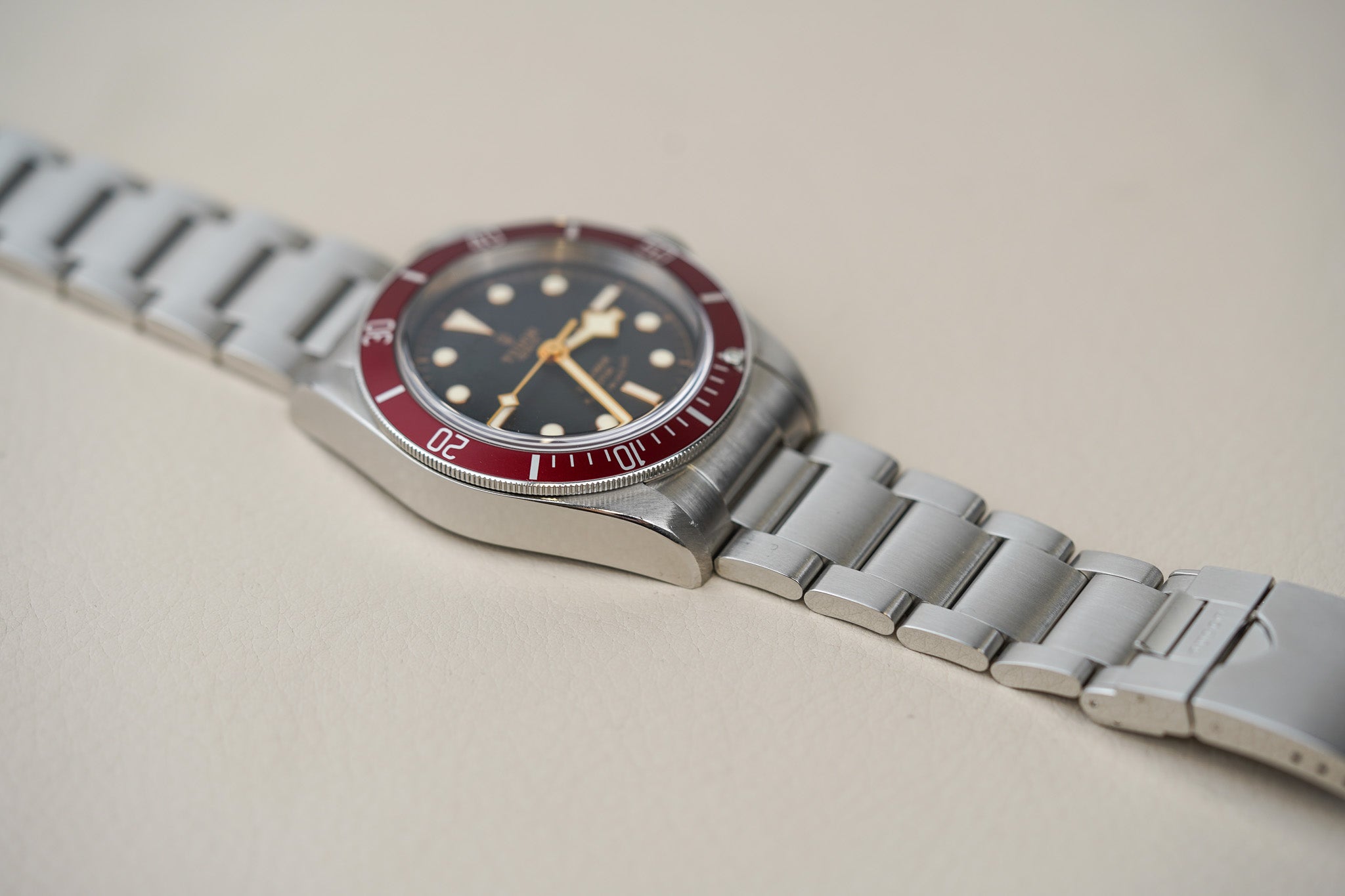 Tudor Black Bay Red 'Smiley' 79220R – Belmont Watches