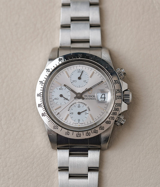 Tudor Chronograph "Big Block" 79180 Silver Dial