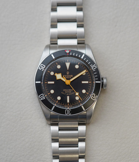 Tudor Heritage Black Bay Black 79220N 'Smiley'
