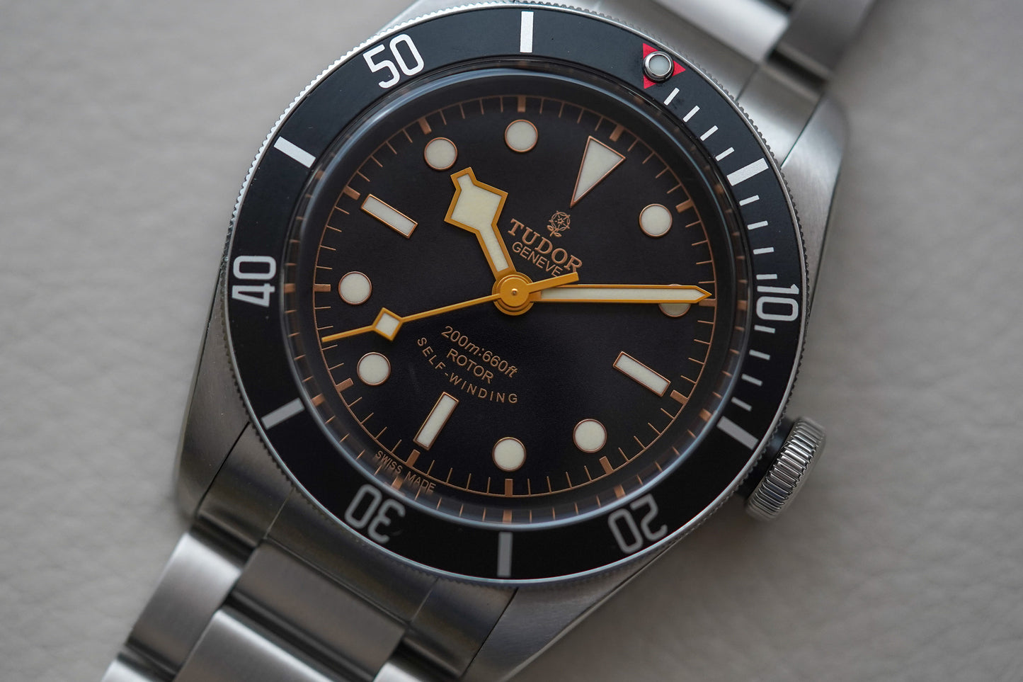 Tudor Heritage Black Bay Black 79220N 'Smiley'
