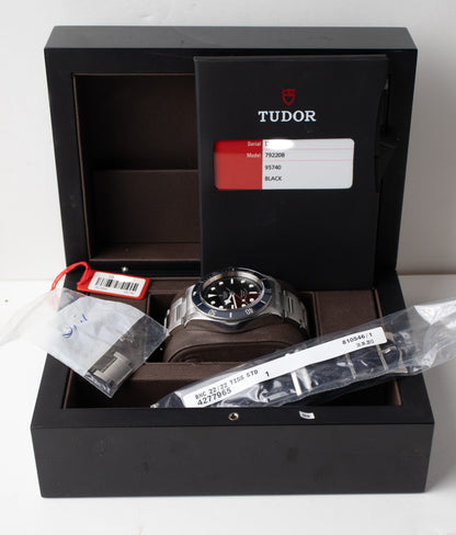 Tudor Heritage Black Bay Blue 79220B 'Smiley'