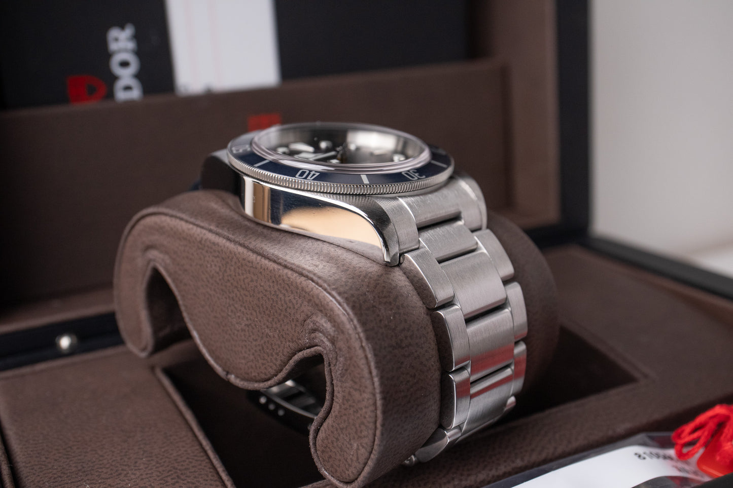 Tudor Heritage Black Bay Blue 79220B 'Smiley'