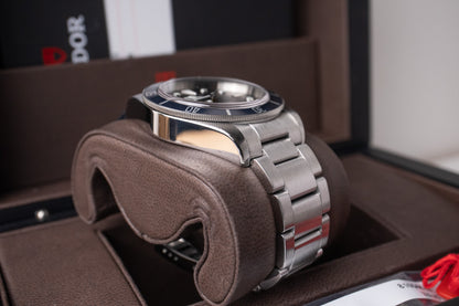 Tudor Heritage Black Bay Blue 79220B 'Smiley'