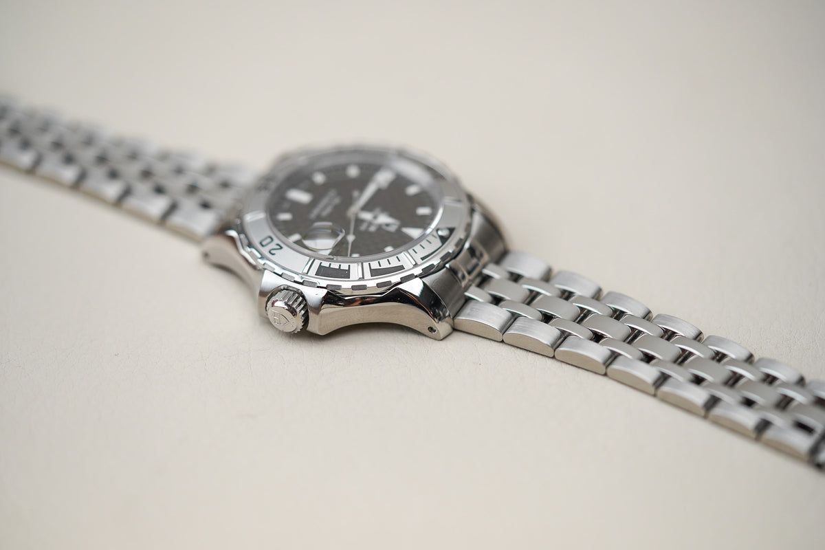 Tudor Prince Date Hydronaut Carbon Dial 89190P