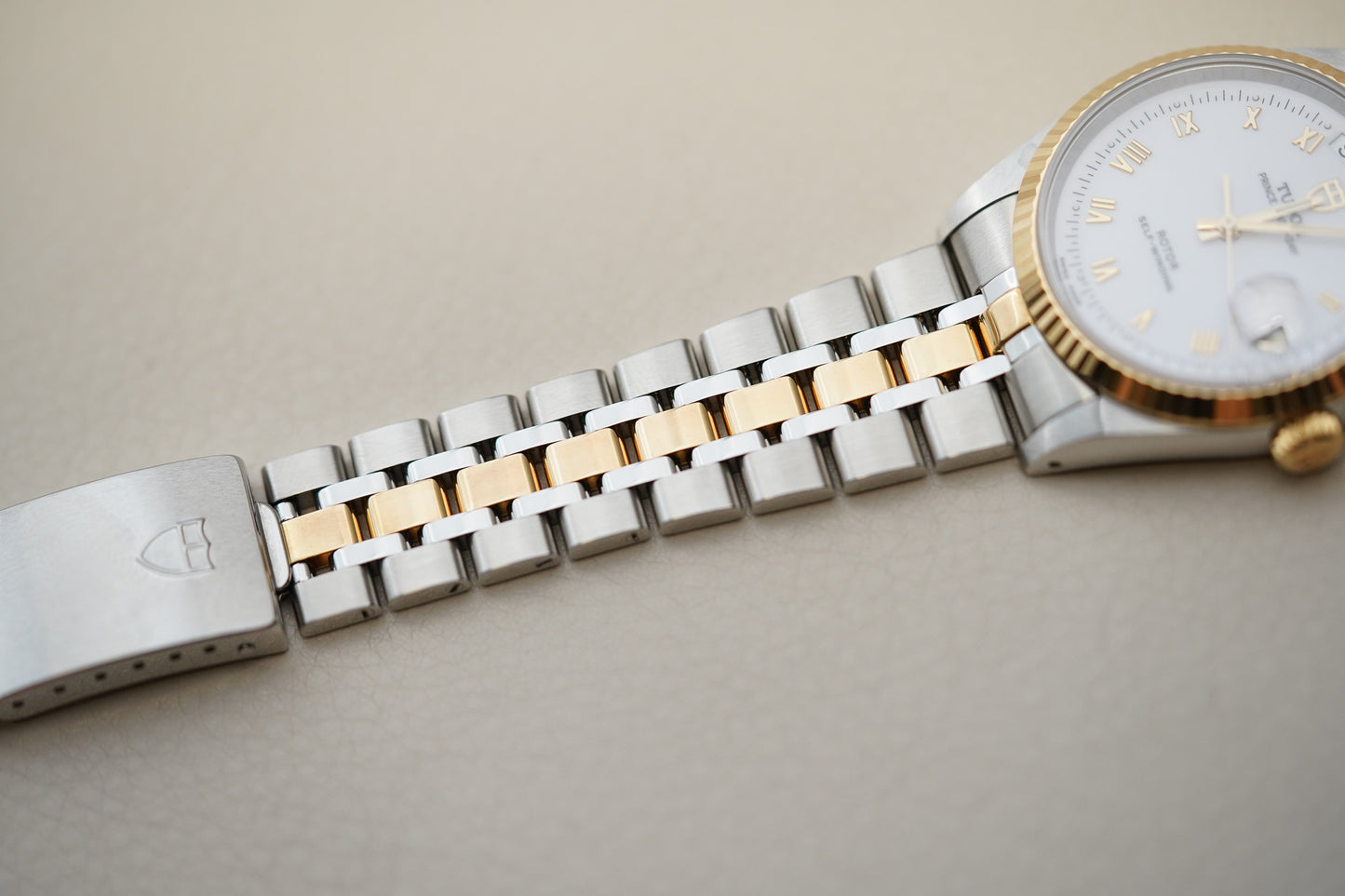Tudor Prince Day-Date 76213 White Dial