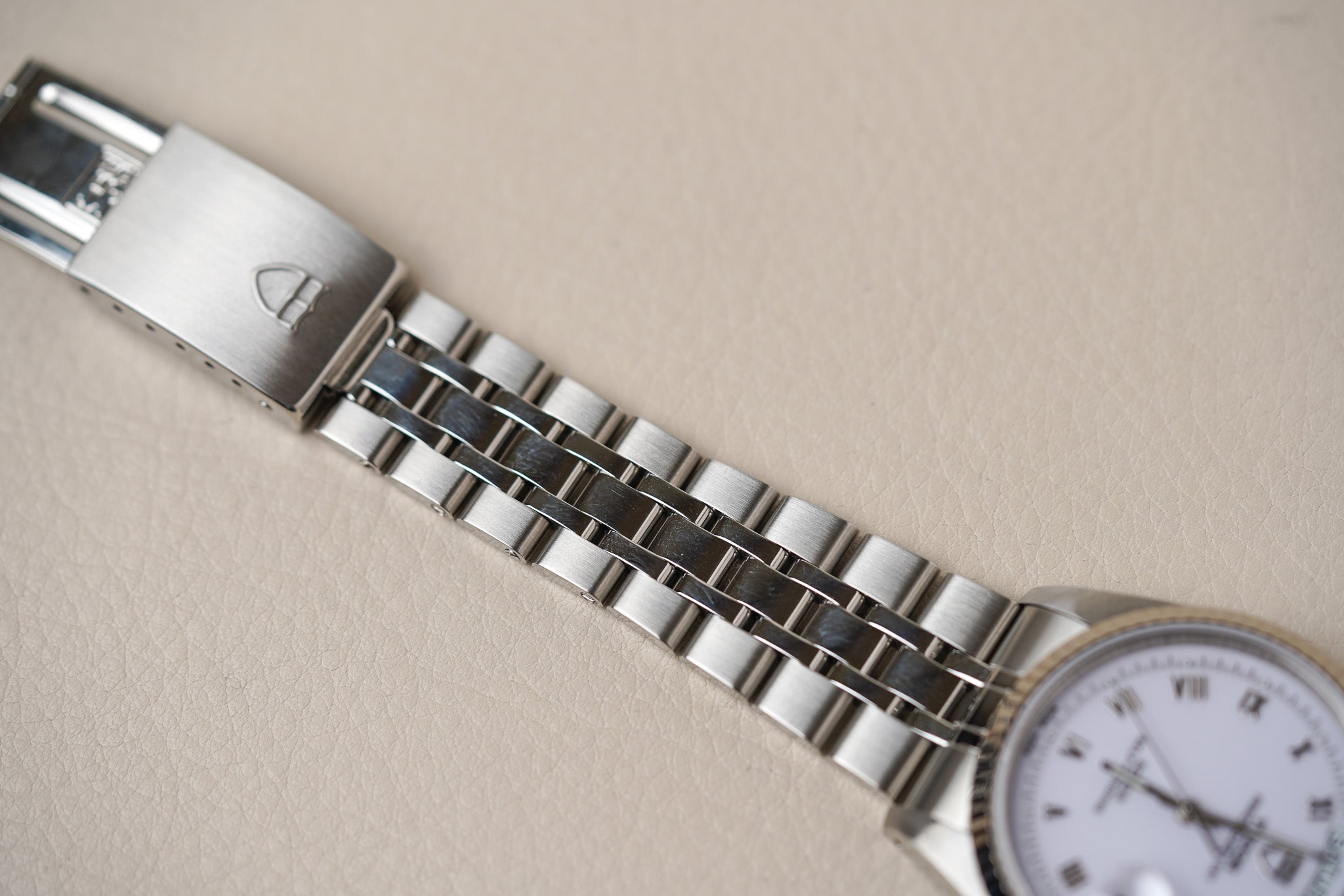 Tudor Prince Day-Date White Dial 76214