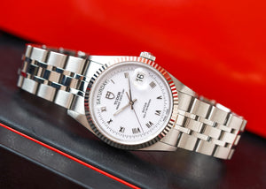 Tudor Prince Day-Date White Dial 76214