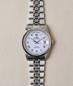 Tudor Prince Day-Date White Dial 76214